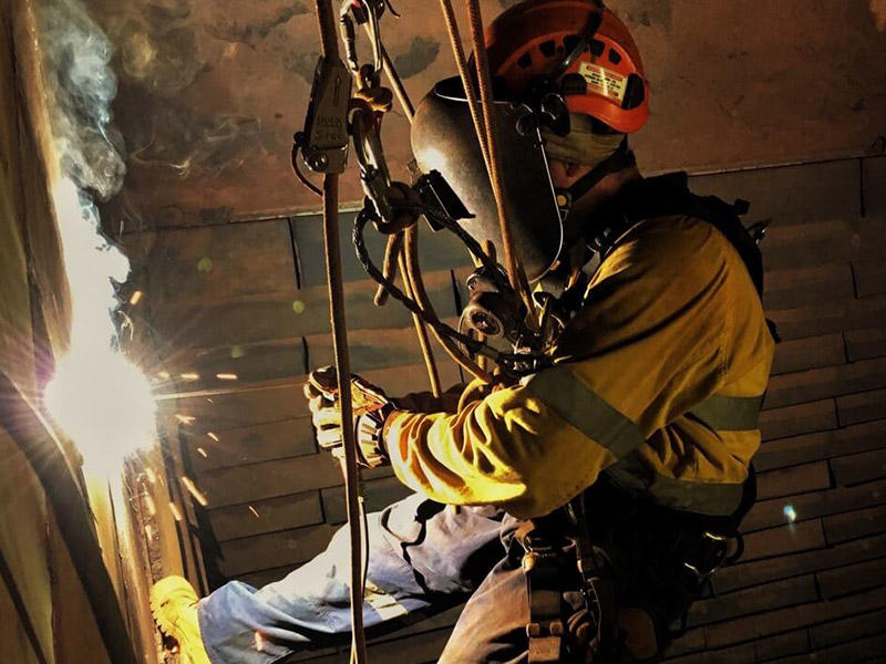 Welding Services Rope Access Remedial Repairs Safetek